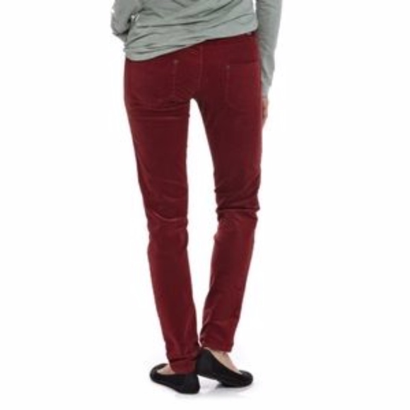 fitted corduroy pants